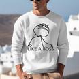 Like A Boss Rage Comic Meme Classic Internet Nostalgia Tee Unisex Sweatshirt Like A Boss Rage Comic Meme Classic Internet Nostalgia Tee Unisex Sweatshirt