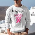 Breast Cancer Awareness Memory Mother Chemo Fighter Unisex Sweatshirt
