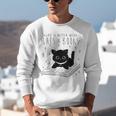 Cat Book For Women Life Is Better With Cats And Books Unisex Sweatshirt