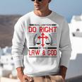 Christian Lawyer Attorney Law Student Graduation Exam Unisex Sweatshirt