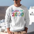 Class Of 2000 School Reunion College Highschool Graduation Premium Tri-Blend Unisex Sweatshirt