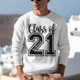 Class Of 2021 Senior 21 Cool Graduation Unisex Sweatshirt