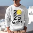 Class Of 2025 Softball Senior Graduation Graduate Women Unisex Sweatshirt