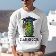 Class Of 2026 Graduation Pickle Trendy Graduate Humor Unisex Sweatshirt