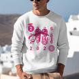 Class Of 2026 Senior Coquette Pink Bow Graduation Family Premium Tri-Blend Unisex Sweatshirt