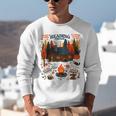 Cozy Reading Cabin Retreat Fall Bookish Autumn Cozy Reader Unisex Sweatshirt