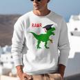 Dinosaur Rawr Diploma Graduate Graduation Unisex Sweatshirt