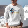 Disney Mickey Mouse Cap & Gown '25 Graduation Class Of 2025 Premium Tri-Blend Unisex Sweatshirt