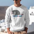 Disney Winnie The Pooh Introvert Eeyore Logo Unisex Sweatshirt Disney Winnie The Pooh Introvert Eeyore Logo Unisex Sweatshirt