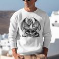 Dragon Reading Book Bookworm Books Dragon Lover Learning Unisex Sweatshirt Dragon Reading Book Bookworm Books Dragon Lover Learning Unisex Sweatshirt