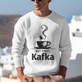 But First Kafka Coffee For Literature & Book Lovers Unisex Sweatshirt But First Kafka Coffee For Literature & Book Lovers Unisex Sweatshirt