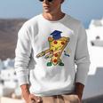 Flossing Pizza Dairy OIT For Dairy OIT Graduation Unisex Sweatshirt