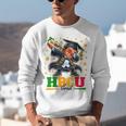 Future HBCU Grad Dabbing Kid Graduation For Boys Kids Unisex Sweatshirt