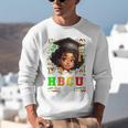 Future HBCU Grad Girl Kids Graduation HBCU College Unisex Sweatshirt