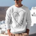 Graduate Heart Shirt Graduation Unisex Sweatshirt