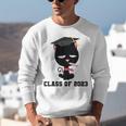 I Graduated Class Of2023 Cat Graduation Unisex Sweatshirt