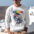 Graduation 2nd Grade Unicorn Roller Skate Girls Grad Unisex Sweatshirt