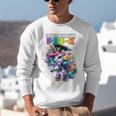 Graduation Pre-K Unicorn Roller Skate Girls Preschool Grad Unisex Sweatshirt
