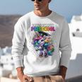 Graduation Preschool Unicorn Roller Skate Girls Pre-K Grad Unisex Sweatshirt