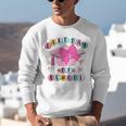 Happy Last Day Of School Coquette Bow Graduation Girls Kids Unisex Sweatshirt
