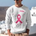 Heart I Wear Pink In Memory Of Nana Breast Cancer Awareness Unisex Sweatshirt Heart I Wear Pink In Memory Of Nana Breast Cancer Awareness Unisex Sweatshirt