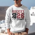 Hockey Senior Night Hockey Senior 2026 Graduation 59 Unisex Sweatshirt