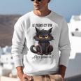 Humor Provocateur Sarcasm Closes The Silence Introvert Chat Unisex Sweatshirt