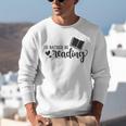 I'd Rather Be Reading Book Lover Bookworm Reading Unisex Sweatshirt