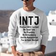 INTJ Rules Architect Personality Type Introvert Unisex Sweatshirt INTJ Rules Architect Personality Type Introvert Unisex Sweatshirt