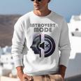 Introvert Mode Finding Inner Peace In Silence Unisex Sweatshirt Introvert Mode Finding Inner Peace In Silence Unisex Sweatshirt