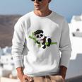 I Did It Kawaii Panda With Graduation Cap Diploma Unisex Sweatshirt