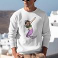 Kids Class Of 2029 Shirt Graduation Dabbing Mermaid Shirt Unisex Sweatshirt