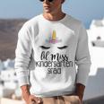 Kids Lil Miss Kindergarten Grad Shirt Graduation Shirts 2018 Unisex Sweatshirt