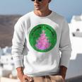 In Loving Memory Cancer Christmas Tree Memorial Unisex Sweatshirt In Loving Memory Cancer Christmas Tree Memorial Unisex Sweatshirt