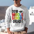 Middle School Graduation Class Of 2018 Shirt Unisex Sweatshirt