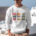 Old School Playlist Nostalgia Vibes Cassette Unisex Sweatshirt Old School Playlist Nostalgia Vibes Cassette Unisex Sweatshirt
