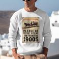 Be Patient With Me I'm From The 1900s Birthday Retirement Premium Tri-Blend Unisex Sweatshirt