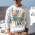 BE PATIENT I'M FROM THE 1900s RETRO SUNSET 90s 80s 70s Unisex Sweatshirt