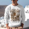Please Be Patient With Me I'm From The 1900s Grandpa Premium Unisex Sweatshirt