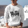 Please Be Patient With Me I'm From The 1900s Humorous Saying Premium Tri-Blend Unisex Sweatshirt