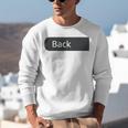 Pre-K -12th Grade Hand Prints Space Graduation Class Of 2036 Unisex Sweatshirt