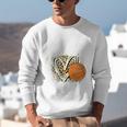 Proud Aunt Of A 2026 Senior Basketball Graduation Leopard Premium Tri-Blend Unisex Sweatshirt