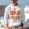 Proud Dad Of A 2026 Senior Basketball Graduation Family Unisex Sweatshirt