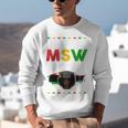 Queen MSW Social Work Grads Masters Graduation Unisex Sweatshirt