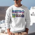 Retro Gaming Nostalgia Tee Perfect For 90s Lovers Premium Tri-Blend Unisex Sweatshirt
