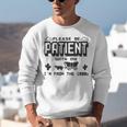 Retro Please Be Patient With Me I'm From The 1900s Premium Unisex Sweatshirt