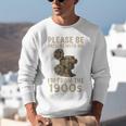 Retro Please Be Patient With Me I'm From The 1900s Projector Premium Unisex Sweatshirt