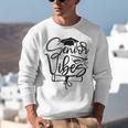 That Says Senior Vibes Graduation Diploma School Spirit Unisex Sweatshirt