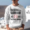 Senior Class Of 2025 Baseball Senior Night Graduation Party Unisex Sweatshirt