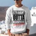 Straight Outta High School Class Of 2023 Graduation Unisex Sweatshirt